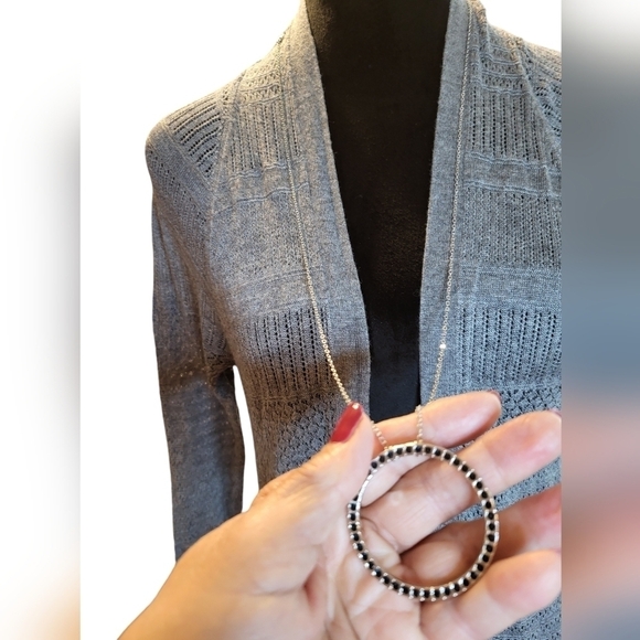 Torrid Open Knit Duster size 00 - Picture 7 of 14